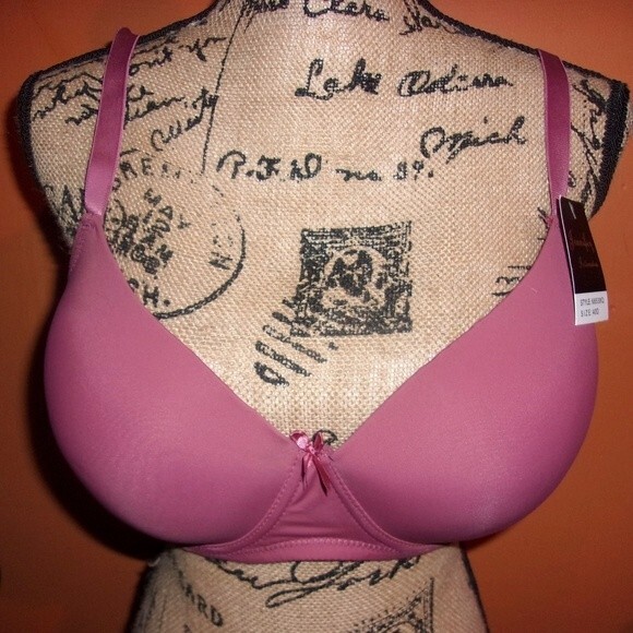Jennifer Intimates Full Coverage Underwire 40D Fuschia Bra NWT - Picture 1 of 7